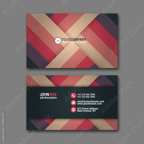 Business Card Template.