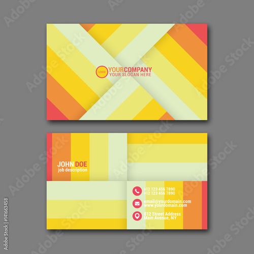 Business Card Template.