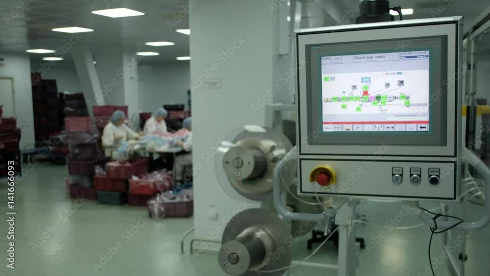 People Working in the Laboratory, Computer in Laboratory People Working in the Laboratory, Computer in Laboratory