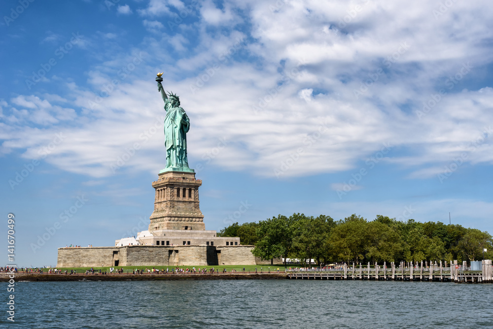 Statue Of Liberty, Full Side-View