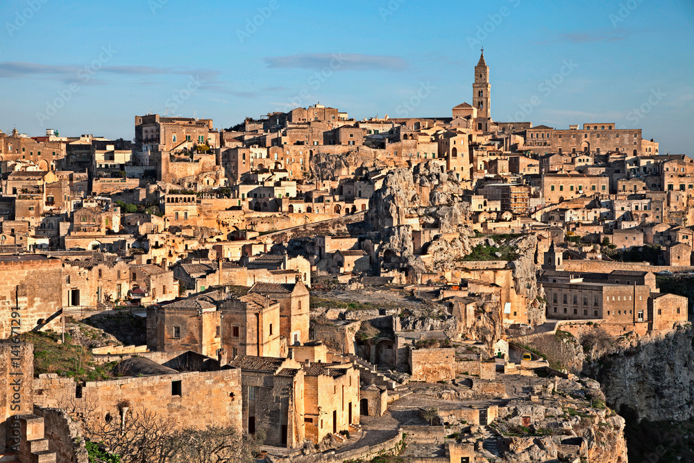 Matera, Basilicata, Italy: landscape of the old town