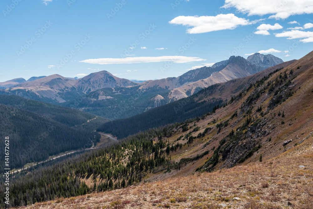 View from Diamond Peak, Elkhead Mountains, Colorado