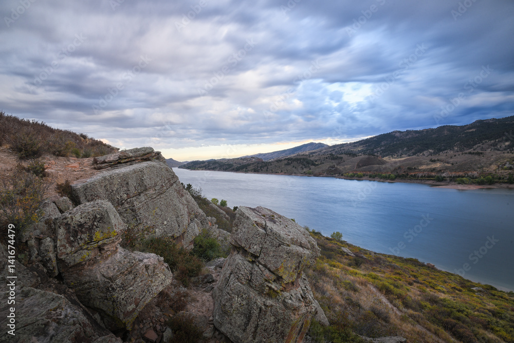 Storm Clouds Over Horsetooth Reservoir Storm Clouds Over Horsetooth Reservoir