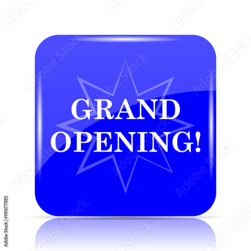 Grand opening icon