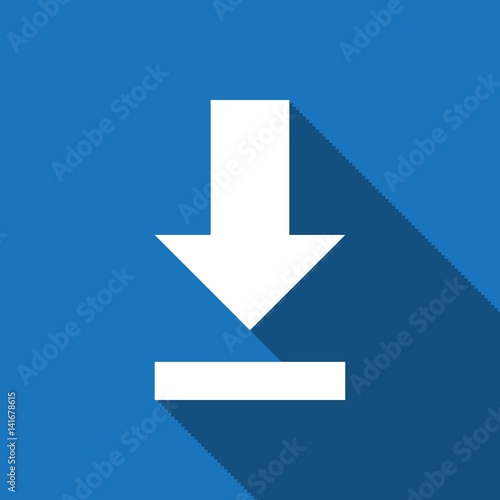 download icon stock vector illustration flat design