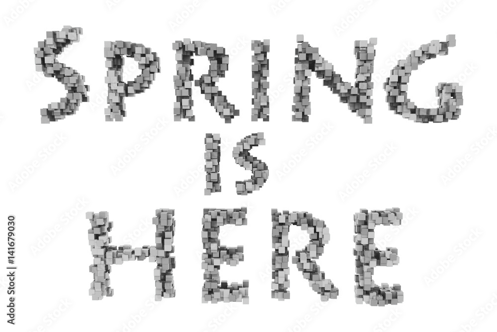 Spring. Spring theme quilling letter from quilling fonts collection. Hello spring. Spring. Spring theme quilling letter from quilling fonts collection. Hello spring.