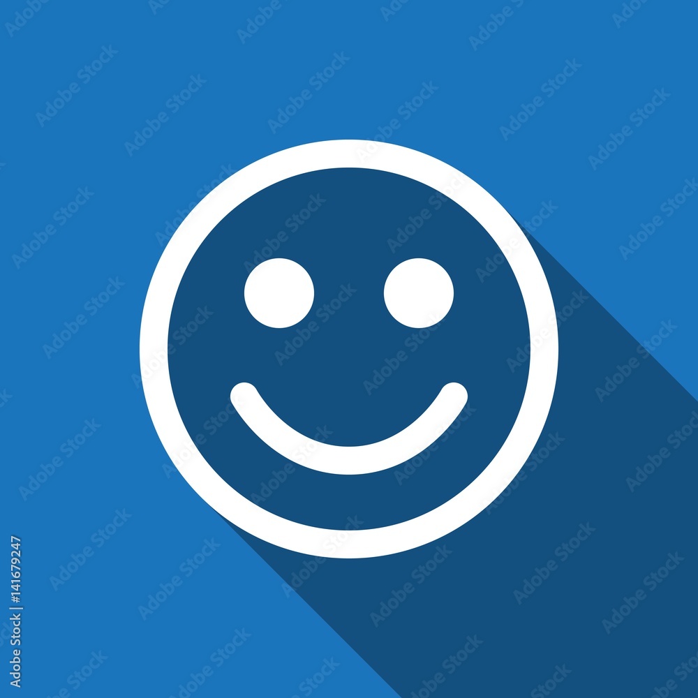Smile icon stock vector illustration flat design Smile icon stock vector illustration flat design