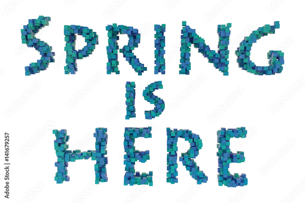 Spring. Spring theme quilling letter from quilling fonts collection. Hello spring. Spring. Spring theme quilling letter from quilling fonts collection. Hello spring.