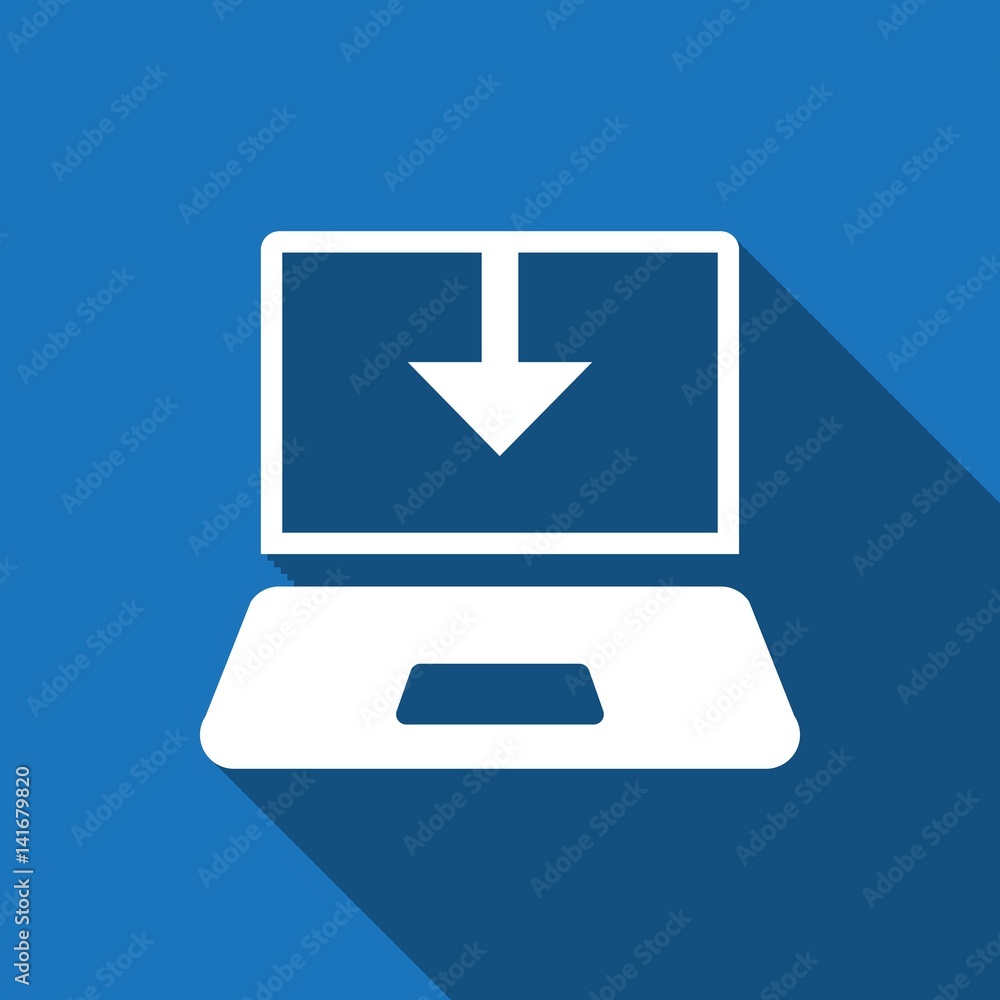 laptop icon stock vector illustration stock vector illustration flat design laptop icon stock vector illustration stock vector illustration flat design