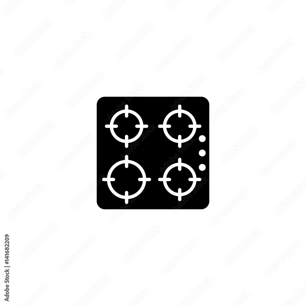 gas stove top icon gas stove top icon