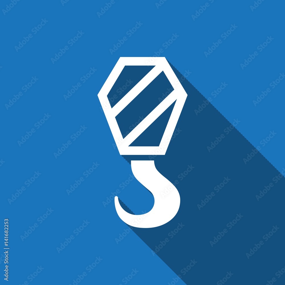 crane icon stock vector illustration flat design crane icon stock vector illustration flat design