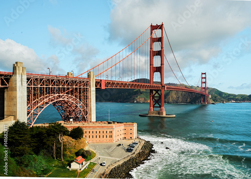 Golden Gate Bridge from Fort Mason