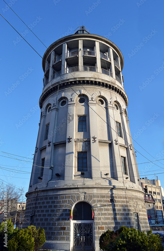 Bucharest, Romania: Fire Observation Tower now firefighters museum
