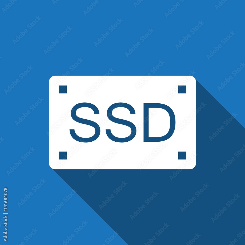 ssd icon stock vector illustration flat design ssd icon stock vector illustration flat design