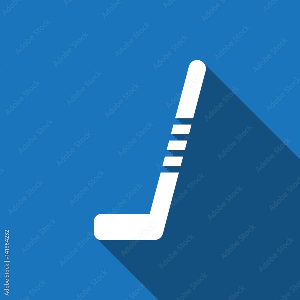 hockey stick icon stock vector illustration flat design hockey stick icon stock vector illustration flat design