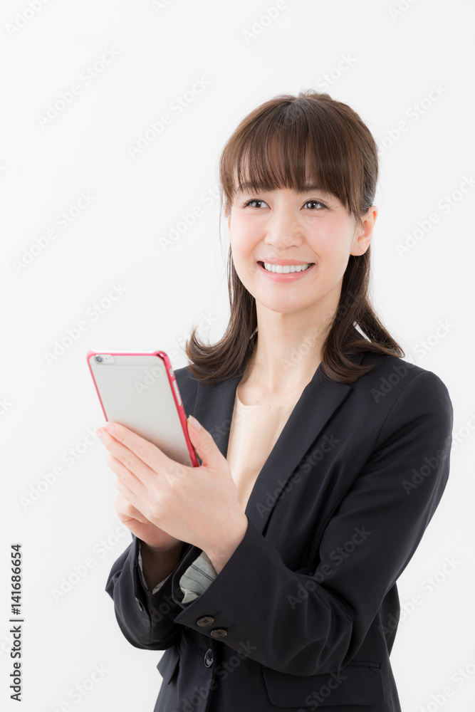 portrait of asian businesswoman isolated on white background portrait of asian businesswoman isolated on white background