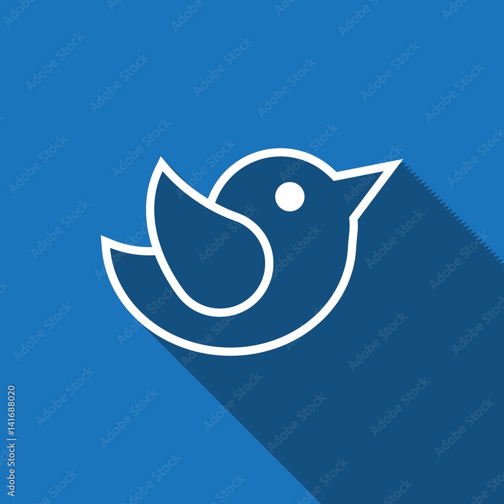 bird icon stock vector illustration flat design bird icon stock vector illustration flat design