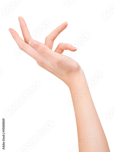 Female hand gesture