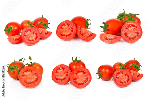 tomato isolated on white background