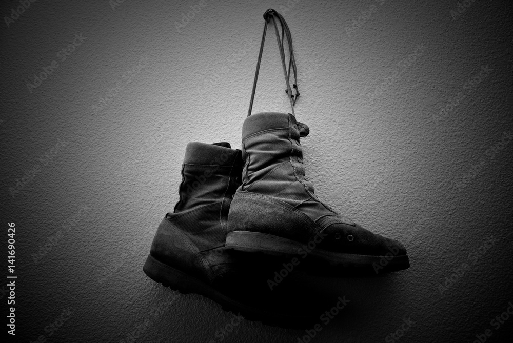Hang Up My Boots Photos | Adobe Stock