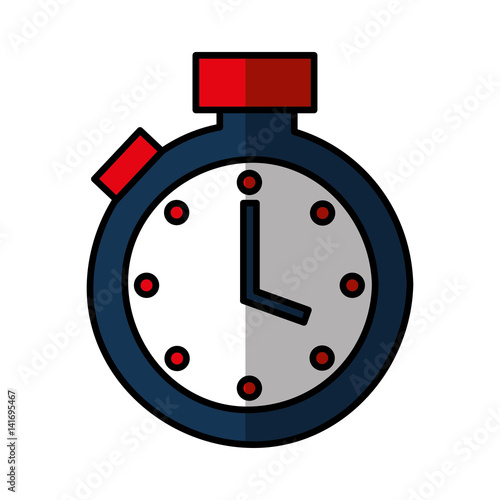 chronometer watch isolated icon vector illustration design