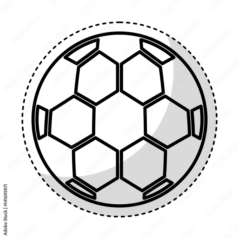 soccer ballloon isolated icon vector illustration design soccer ballloon isolated icon vector illustration design