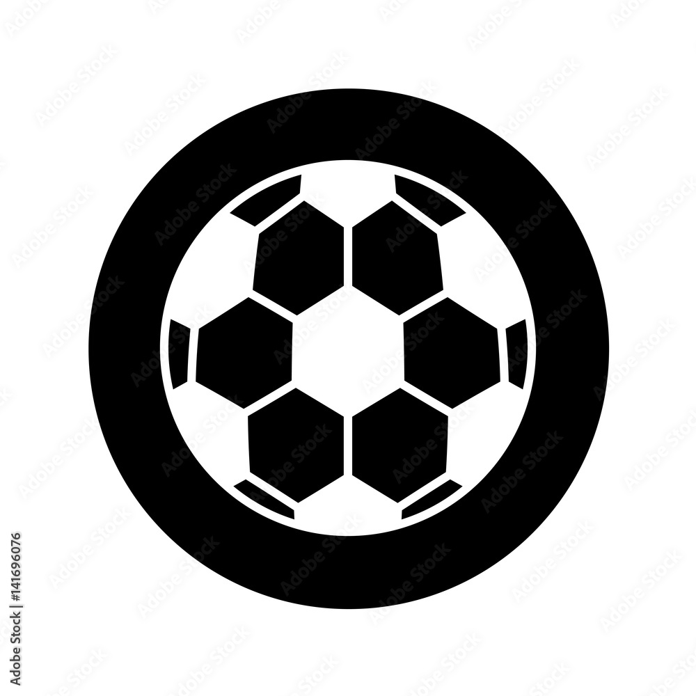 soccer ballloon isolated icon vector illustration design soccer ballloon isolated icon vector illustration design