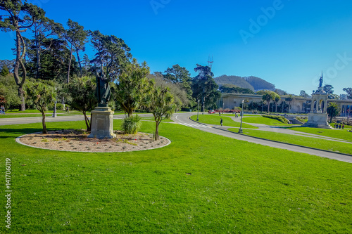 Beautiful Golden Gate Park in San Francisco, the fifth most visited city park in the United States