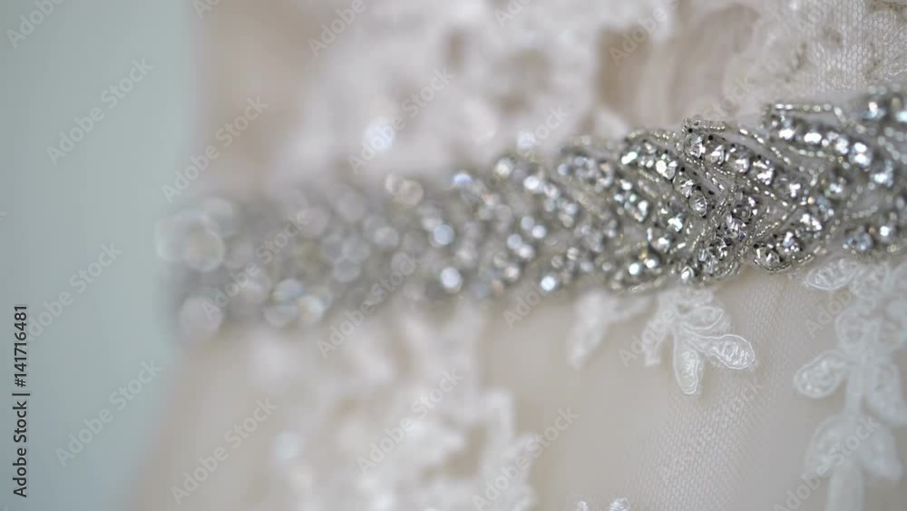 Wedding dress indoors at cloudy day Wedding dress indoors at cloudy day