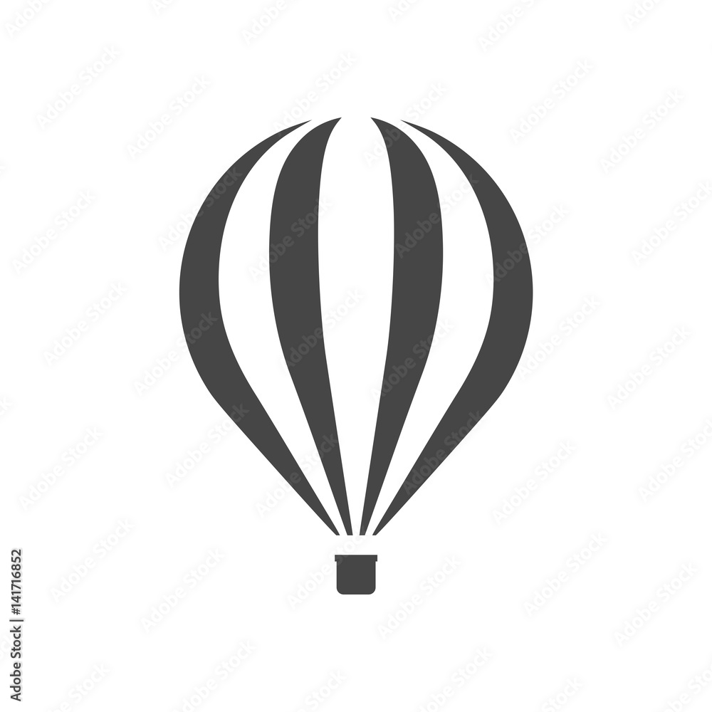 Obraz premium Hot Air Balloon icon - Illustration