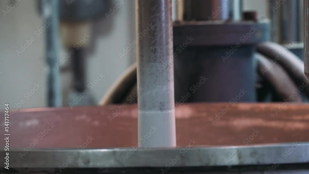 Spinning factory. The production of tent material-PVC. Automated production. 50fps.
Spinning factory. The production of tent material-PVC. Automated production. 50fps.