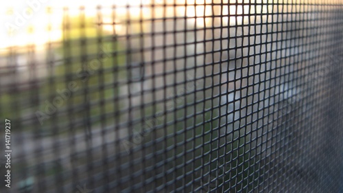 Mosquito Grid screen texture on the window