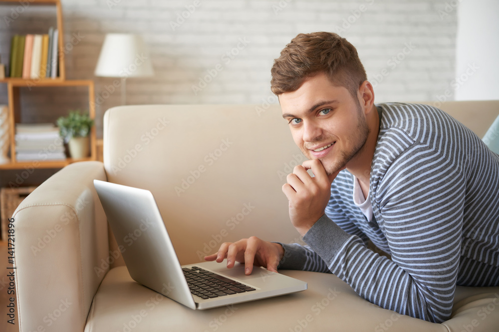 Man with laptop Man with laptop
