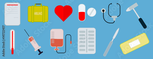 A set of images associated with resuscitation and medicine