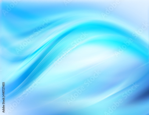 Abstract blue background © Victoria