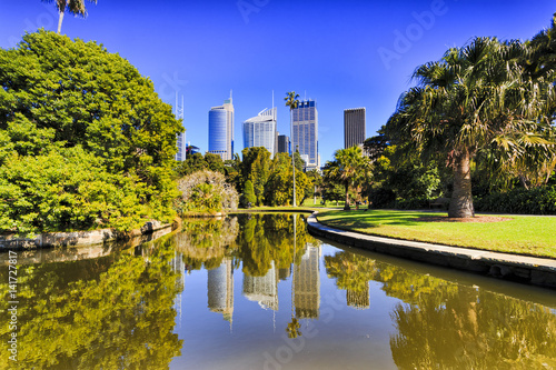Photography RBG City refl pond green day