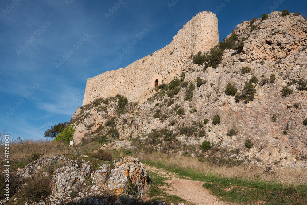 Medieval castle in Poza de la Sal, Burgos, Spain. Medieval castle in Poza de la Sal, Burgos, Spain.