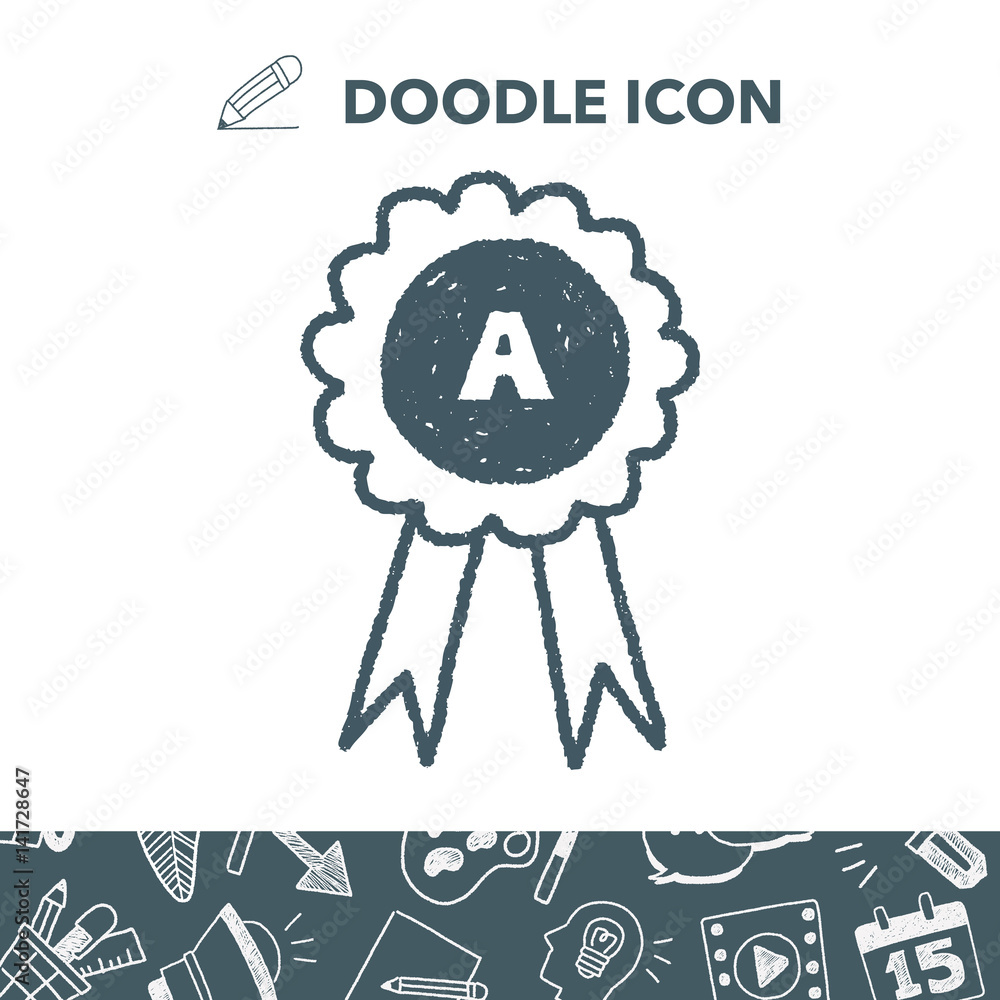 Obraz premium award doodle