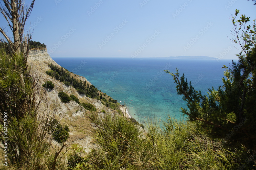 Obraz premium Kap Asprokavos - Korfu