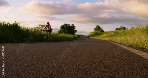 Road Biking in Hawaii photo