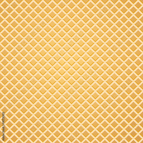 Waffle background. Vector illustration