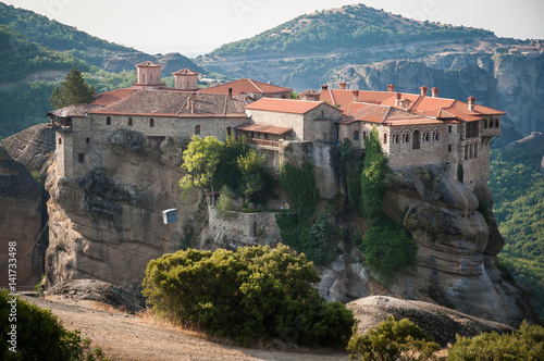Obraz na płótnie Greek Orthodox monasteries Meteora w salonie