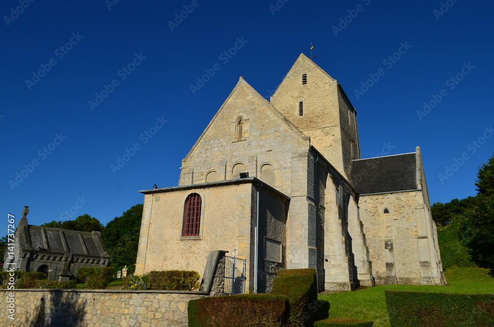 L’église Saint-Côme-et-Saint-Damien à Saint-Côme de Fresné (Calvados-Normandie)