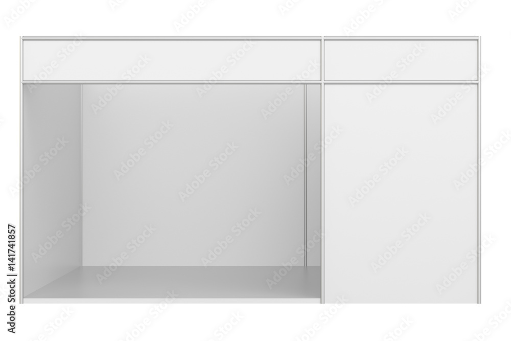 Exhibition stand design. Template corporate identity. 3d endering Exhibition stand design. Template corporate identity. 3d endering
