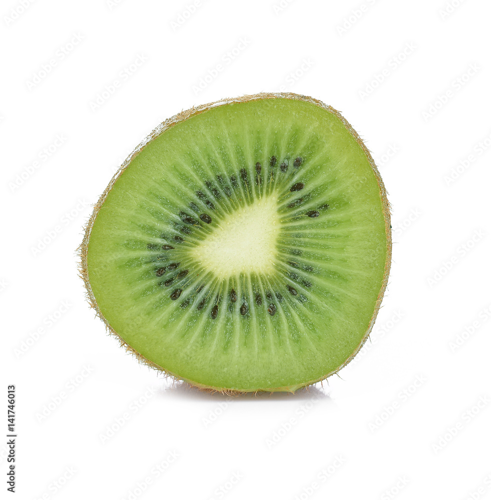 Juicy kiwi fruit on white background Juicy kiwi fruit on white background