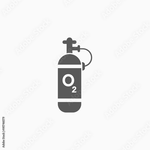 oxygen cylinder icon