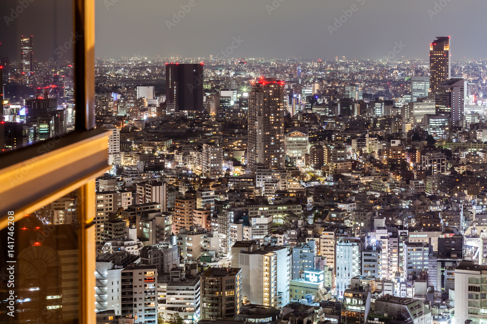 Obraz premium 東京の夜景