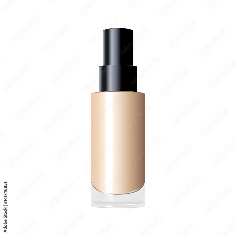 Vector illustration of cosmetic container