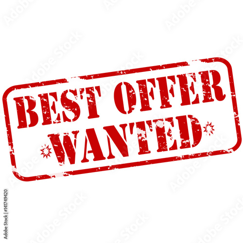 Best offer wanted