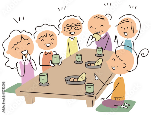 仲良しな婦人会